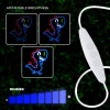LUCE LED Signal Art JURASSIC BABY DINO blue USB DIMMABLE "Force" #X52F (COPY)