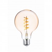 LAMPADA E27 goccia g95 FILOLED RETRO' 4W 2000k 250lm Gold Forever "Force" #X56F
