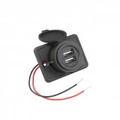 trasforma presa accendisigari 12V auto in doppia presa USB 5V "Force" #97F