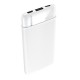 POWER BANK ricarica Emergenza con presa USB e 1 Type-C 5000mAh bianco "Force" #X18E