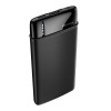 POWER BANK ricarica Emergenza con presa USB e 1 Type-C 5000mAh nero "Force" #X19E