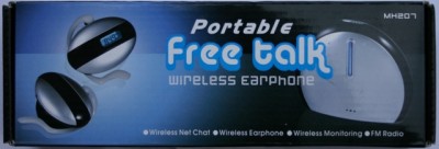 CUFFIA SENZA FILI (TV, HI-FI, PC...) MH-207 + PC CHAT WIRELESS + MONITORAGGIO WIRELESS + FM RADIO (#790 COD.62C207)