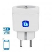 PRESA SCHUKO WIFI BLUETOOTH CONTROLLO REMOTO INTELLIGENTE COMANDI DA SMARTPHONE 16A AC230V #X64G