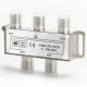 PARTITORE SPLITTER SDOPPIATORE 4 USCITE LINEA TV ANTENNA 5-1000MHZ #X48G