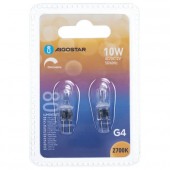 2 lampada G4 Alogena bispina 10W "Aigo" #X28G