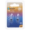 2 lampada G4 Alogena bispina 20W "Aigo" #X31G