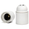 PORTALAMPADA E27 PASSAFILO BIANCO AC230V #X67G