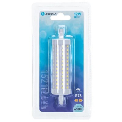 lampada led R7S 12W 6500k 1521LM 118mm 29D. Aigo #X14G