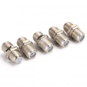 5 SPINOTTO COAX FEMMINA/FEMMINA CAVO COASSIALE TV/SAT RG6/U #X23G