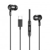 CUFFIE AURICOLARI TYPE-C 1,2M SILICONE "FORCE" #X83E