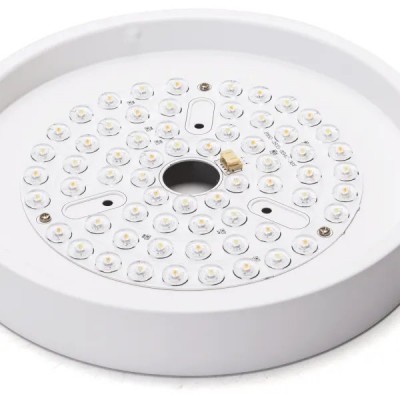 VENTILATORE DA SOFFITTO SBATTIARIA 8 PALE CON LUCE LED 6 VEL. "Aigo" #85G