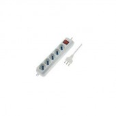 MULTIPRESA N.5 PRESE 10/16A/SCHUKO CON INTERRUTORE 1,5M CAVO 5sl3505 AC230V (#269 5A6269)