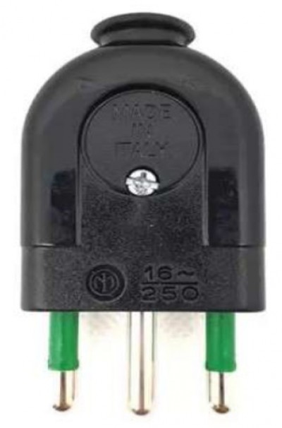 SPINA 16A AC203V 2p+t NERA #305N