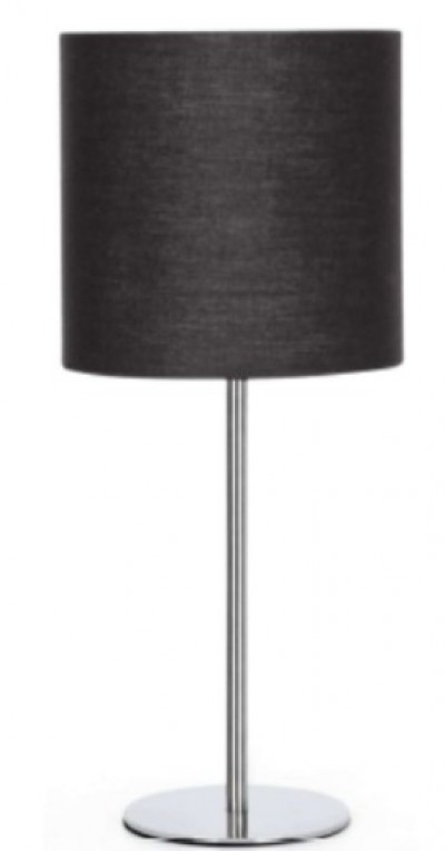 LAMPADA DA TAVOLO CON PARALUME NERA AC230V ATTACCO E14 "Aigo" #X67H