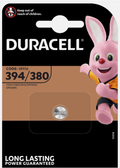 pila Duracell 394 1,5v. oss. arg. orologi #44