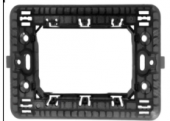 SUPPORTO A 3 MODULI PER SCATOLA INCASSO serie civile a parete ABL AIGO compatibile Btic L-i-v-i-n-g #X85H