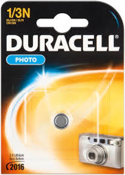 PILA DL 1/3 N ( DL1/3N / 2L76 ) Duracell ultra M3 litio 3V fotografia (#55 111055)