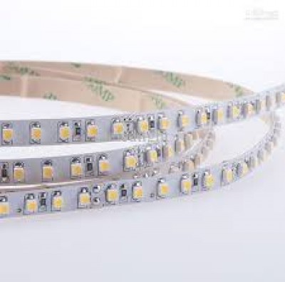 STRISCIA LED 5M per uso interno 12V ID WW luce bianco caldo 120led/M IP20 (#417 cod. 735INWW)