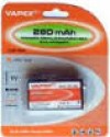 OFFERTA SET lotto 50 PILE TRANSISTOR F 9V RICARICABILI 280MAH NI-MH (COD.31F280V)