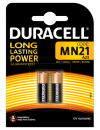 2 MINI PILE MN21 12V ALCALINA DURACELL equiv.23A (#12 111012)  
