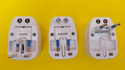 ADATTATORE DI PRESA DA VIAGGIO INTERNAZIONALE UNIVERSALE Energy (#283 cod.5502060)