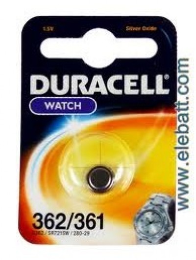 Pila Duracell 362 1,5v oss.arg.orologi (#36 111036)