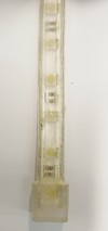 1M STRISCIA LED 230V LUCE BIANCO CALDO WW (#456 COD. 73220MWW)