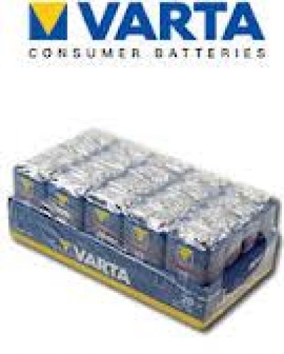 PILA TRANSISTOR F 9V 6LF22 VARTA ALCALINA (confezione pellicola Shrink sfuso) #104 *Promo sc.2018