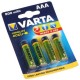 4 PILE AAA MINISTILO VARTA 800MAH 1,2V Ni-MH RICARICABILI BLISTER (#108 122108))