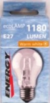 LAMPADA E27 18W ALOGENA GOCCIA (CONFEZIONE 10PZ) (#340) *MINIMO5PZ