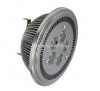 FARETTO LED AC230V 15W INCASSO G53 ø111MM (*OTTIMO ILLUMINAZIONE VETRINE/MOSTRE/NEGOZI) BIANCO FREDDO W (#404C COD.73FAIN220W)