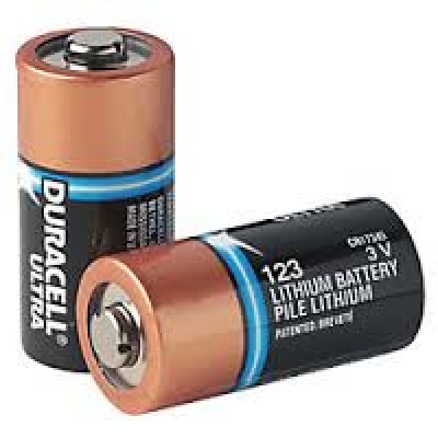 PILA 123A duracell 3V LITIO BULK/SFUSO INDUSTRIALE (#65 111065) *MINIMO 50pile 