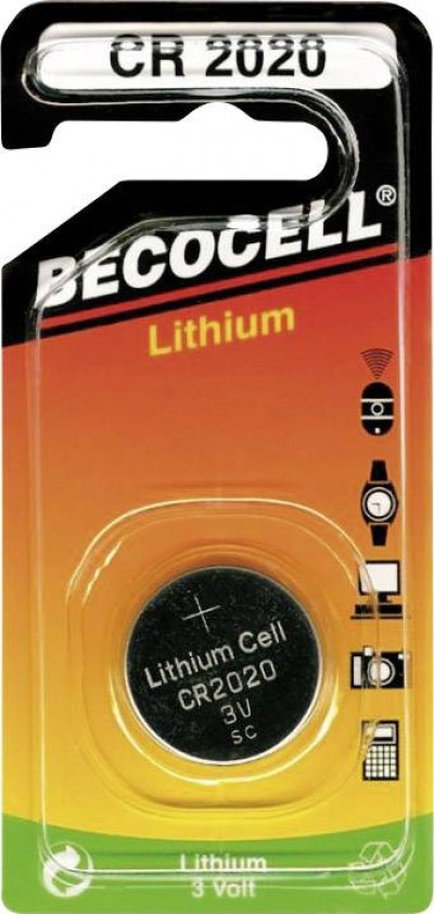 PILA CR 2020 3V litio Becocell bottone (#99) *esaurita