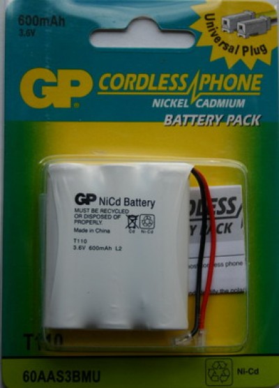 STILOAAx3 3,6V 600mAh Ricaricabili T110  