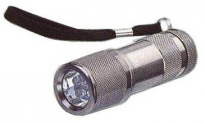 TORCIA 5 LED ALLUMINIO AAAx3 (pile non incluse) (#516 COD.71LED5)   