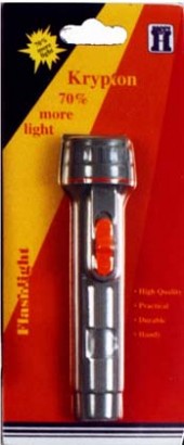  Torcia KRIPTON Bach stiloAA x2pile (#535 cod.719345)