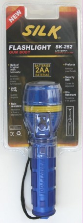 TORCIA KRIPTON PILE AA X2 GOMMATA BLU SILK (#522)