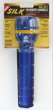 TORCIA PILE DX3 BLU GOMMATA BLU KRIPTON SILK (#523)