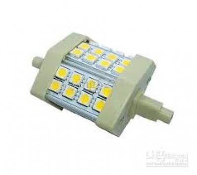 LAMPADA LED R7S 78MM 6W W BIANCO FREDDO (#405 COD.73R7S786W)