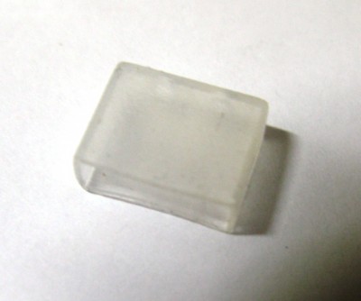 TAPPO FINALE SILICONE PER STRIP STRISCE LED 12V (#433A) 