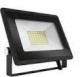 FARETTO AC230V LED 10W LUCE 6500K BIANCA FREDDA ALLUMINIO nero ANCHE USO ESTERNO (#361A)