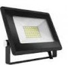 FARETTO AC230V LED 10W LUCE 6500K BIANCA FREDDA ALLUMINIO nero ANCHE USO ESTERNO (#361A)