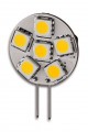 LAMPADA LED G4 1,5W tonda WW BIANCO CALDO 3000/3500k ROTONDA (#357A cod.73G41.5WWT) 