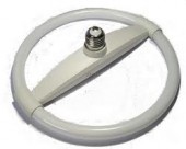 LAMPADA E27 CIRCOLINA FLUORESCENTE T2 32W BIANCO F. 6500k (#392D COD.72F27CIR32)