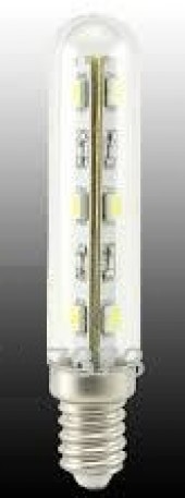 LAMPADA LED E14 3W 3000k TUBOLARE PER CAPPA E ALTRO T18 (#389C)