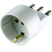 ADATTATORE DA SCHUKO A 16A AC230V (busta c/cavaliere) lif382004060e #287A 596287A