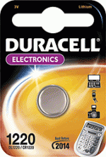 Pila DL 1220 3V litio Duracell ultra M3 bottone (#31 111031)