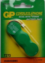  pila ricaricabile T273 3,6V Ni-MH cordless 250mAh (@190)