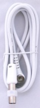 CAVO TV ANTENNA 1,5M MASCHIO-MASCHIO (CON ADATTATORE A FEMMINA) tvc3011 (#306 506306)