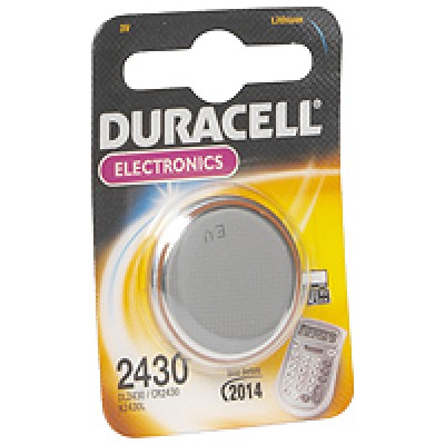 Pila DL 2430 3V litio Duracell ultra M3 bottone #32